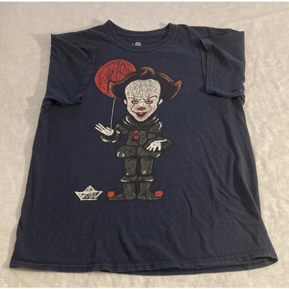 Shirts | It Cartoon Pennywise Clown Horror Movie Stephen King Tshirt